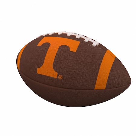 Logo Brands Tennessee Team Stripe Full-Size Composite Football 217-93FC-1
